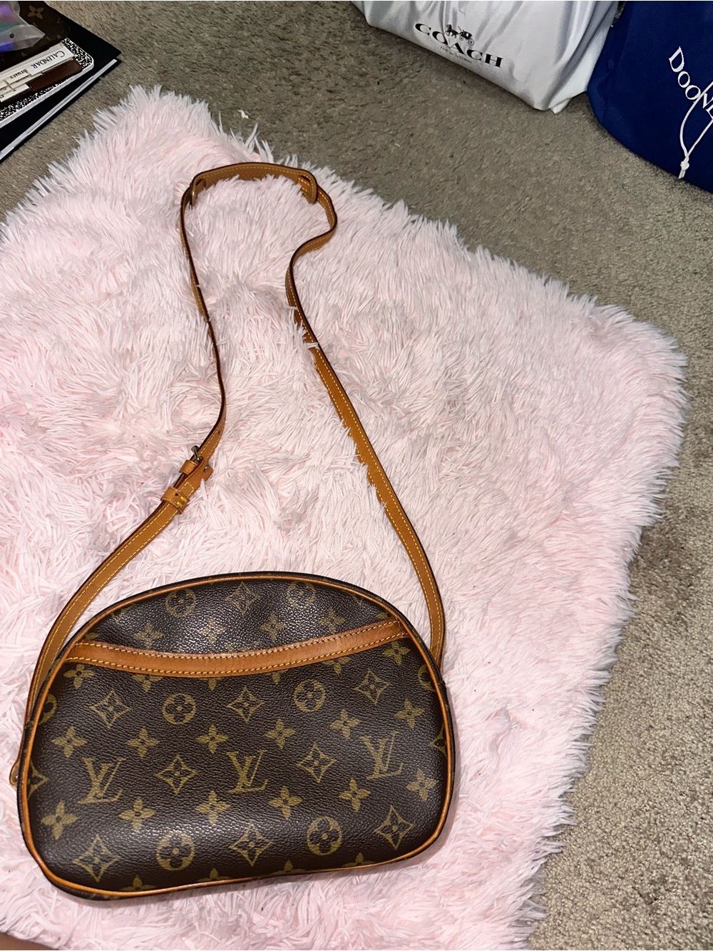 Authentic Louis Vuitton Monogram Canvas Blois Bag (1995) - Picture 15 of 16